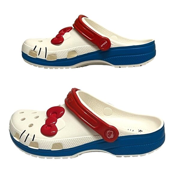 CROCS | Shoes | Crocs Hello Kitty Classic Clog Womens White  display picture 3